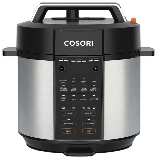 Multicooker COSORI Pressure Cooker CMCCO601SEU, 5.7l, 1100W, 14 programe, negru-argintiu