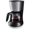 Cafetieră Philips Daily HD7462/20  920~1080W  Capacitate 1.2l (2~15 cești)  Cană de sticlă  Aroma Twister pentru gust intens  Timp preparare 10min  Sistem anti-picurare  Cablu 0.85m  Black Metal