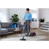 Aspirator fără sac Philips PowerPro Compact 3000 FC9330/09, Aspirare uscată, 750-900W, Praf 1.5l, Cablu 6m, 76dBA, Filtru H13, PowerCyclone 5, ActiveLock, TriActive, Accesoriu spații înguste, 4.5kg, Monza Red