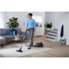 Aspirator fără sac Philips PowerPro Compact 3000 FC9330/09, Aspirare uscată, 750-900W, Praf 1.5l, Cablu 6m, 76dBA, Filtru H13, PowerCyclone 5, ActiveLock, TriActive, Accesoriu spații înguste, 4.5kg, Monza Red