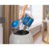 Aspirator fără sac Philips PowerPro Compact 3000 FC9330/09, Aspirare uscată, 750-900W, Praf 1.5l, Cablu 6m, 76dBA, Filtru H13, PowerCyclone 5, ActiveLock, TriActive, Accesoriu spații înguste, 4.5kg, Monza Red