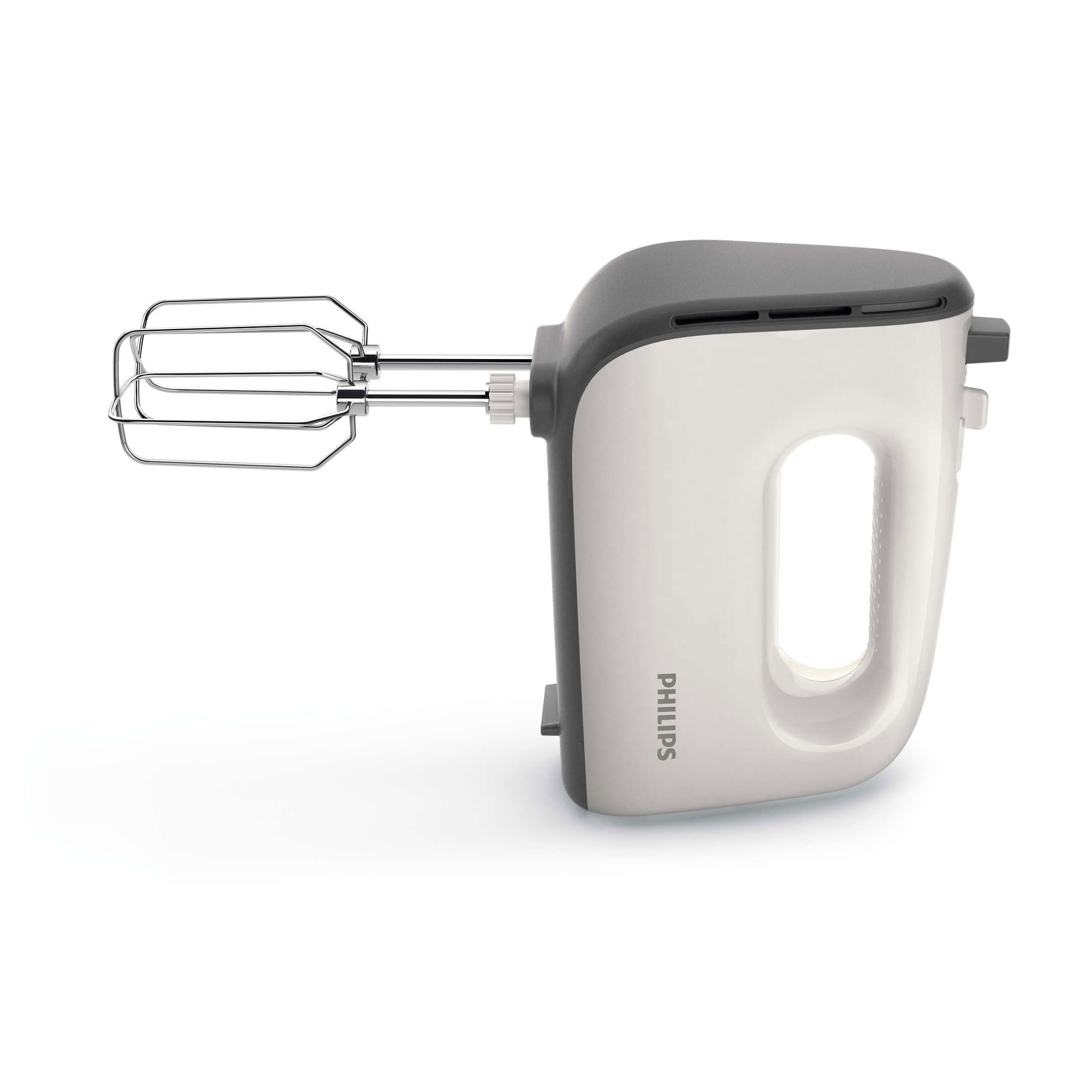 Mixer cu bol și stand Philips Viva Seria 5000 HR3745/00, 450W (5 viteze + Turbo), Bol 3l rotativ cu acționare automată, Palete conice, Buton de îndepărtare rapidă a paletelor, Picioare cu ventuze, Cablu 1.2m, Cashmere