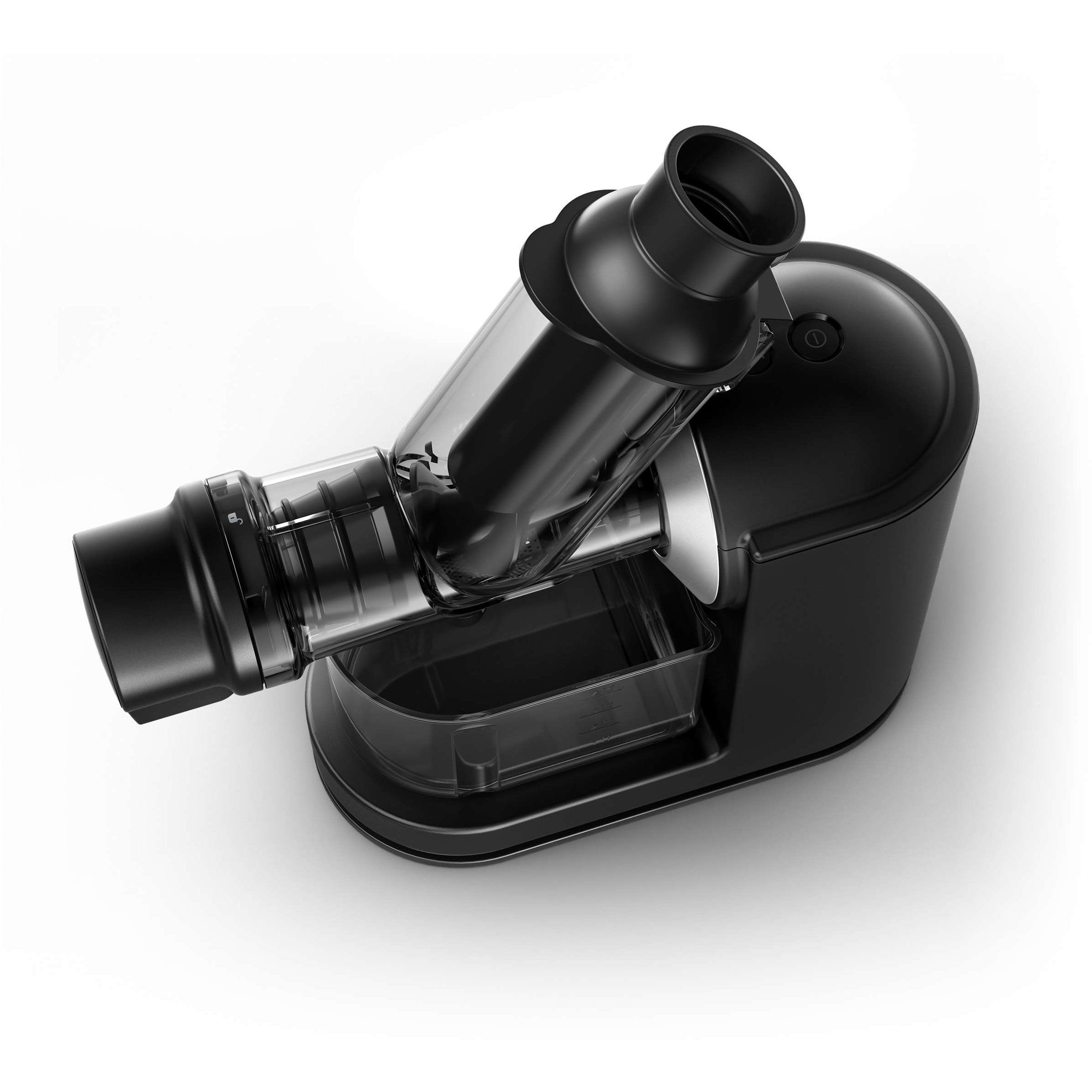 Storcător prin presare la rece Philips Viva HR1889/70, Tehnologie QuickClean, 150W, tub de alimentare XL de 70mm, Recipient suc 1 l, Recipient pulpă 0.75 l, Culoare: Negru