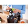 Storcător prin presare la rece Philips Viva HR1889/70, Tehnologie QuickClean, 150W, tub de alimentare XL de 70mm, Recipient suc 1 l, Recipient pulpă 0.75 l, Culoare: Negru