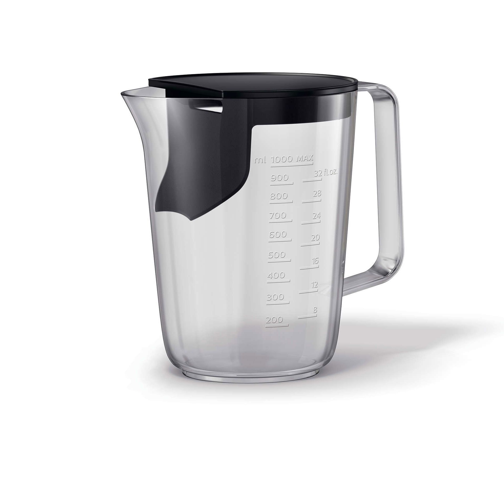 Storcător centrifugal Philips Avance HR1919/70, 1000W (2 viteze), Recipient suc 1l, Recipient pulpă 2.1l, Tub de alimentare XXL 80mm, Fiber Boost
