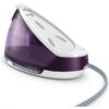 Stație de călcat cu abur Philips PerfectCare Compact Plus GC7933/30, 2400W, Presiune 6.5bar, Continuu 120g/min, Jet 450g, Talpă SteamGlide Plus, Rezervor detașabil 1.5l, F1.6m, C1.65m, Fier 1.3kg