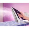 Stație de călcat cu abur Philips PerfectCare Compact Plus GC7933/30, 2400W, Presiune 6.5bar, Continuu 120g/min, Jet 450g, Talpă SteamGlide Plus, Rezervor detașabil 1.5l, F1.6m, C1.65m, Fier 1.3kg