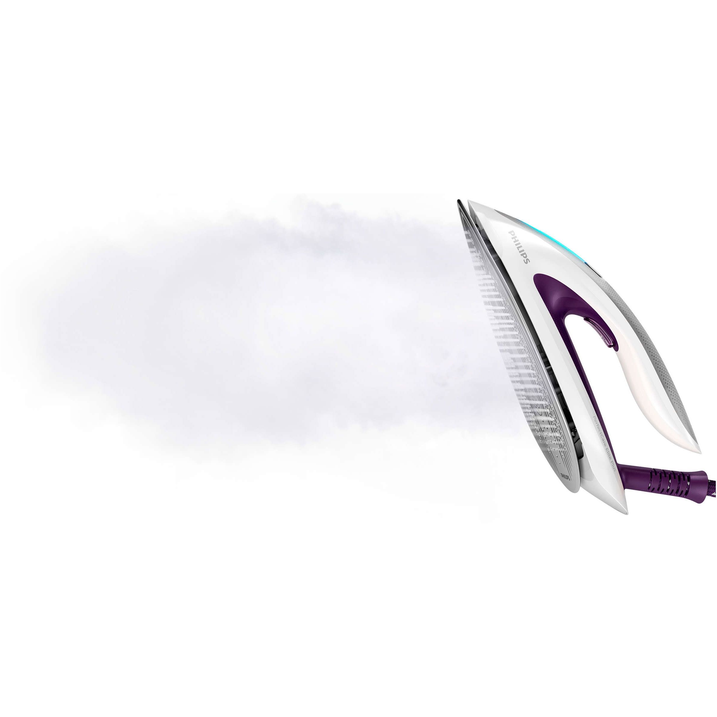 Stație de călcat cu abur Philips PerfectCare Elite Plus GC9660/30, 2700W, Presiune 7.5bar, Continuu 155g/min, Jet 520g, Talpă T-ionic Glide, Rezervor det. 1.8l, F 1.7m, C 1.8, Fier 0.8kg