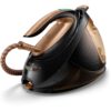 Stație de călcat cu abur Philips PerfectCare Elite Plus GC9682/80, 2700W, 8bar, Continuu 165g/min, Jet 600g, Talpă T-Ionic Glide, Rezervor detașabil 1.8l, Furtun 1.9m, Cablu 2m, Fier 0.8kg, OptimalTEMP