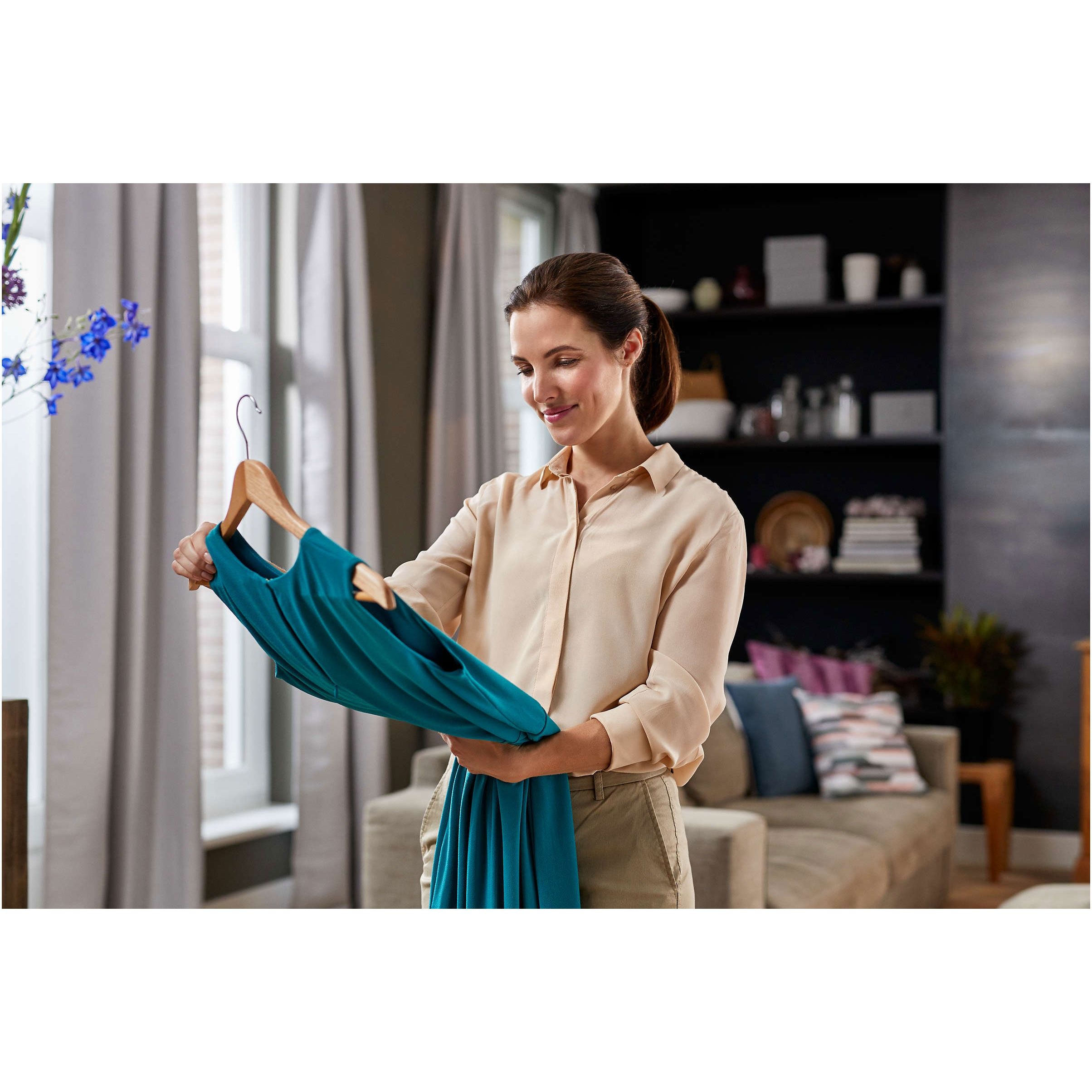 Stație de călcat cu abur Philips PerfectCare Elite Plus GC9682/80, 2700W, 8bar, Continuu 165g/min, Jet 600g, Talpă T-Ionic Glide, Rezervor detașabil 1.8l, Furtun 1.9m, Cablu 2m, Fier 0.8kg, OptimalTEMP