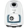 Aspirator cu sac BOSCH GL-40 ProSilence PureAir BGL4SIL69W, Asp uscată, 500W, Praf 4l, C7m, 69dBA, Filtru igienic, Mâner ergonomic, 4 role, Perie SilentClean Premium, QuattroPower, 4.5kg, Character White