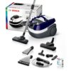 Aspirator multifuncțional BOSCH Serie 4 AquaWash&Clean BWD41740  1700W  Aubergine Purple and Stone Grey