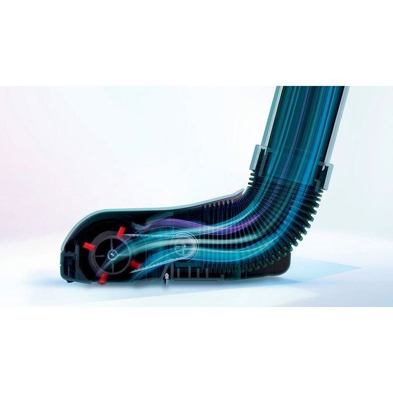 Aspirator vertical 2în1 BOSCH Serie 2 Readyy’y 14.4V BBHF214R, Deep Red Injection