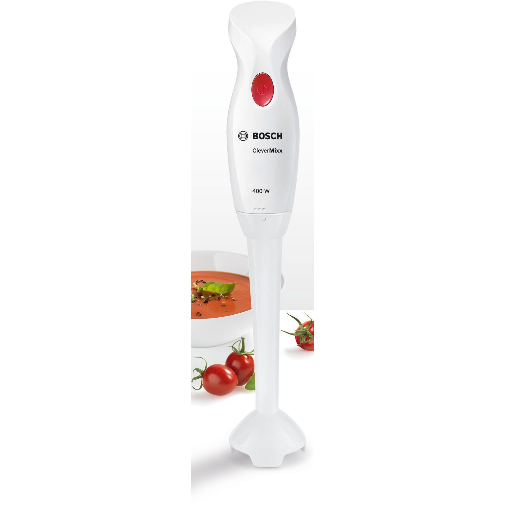 Blender de mână BOSCH CleverMixx MSM14000, 400W, Alb