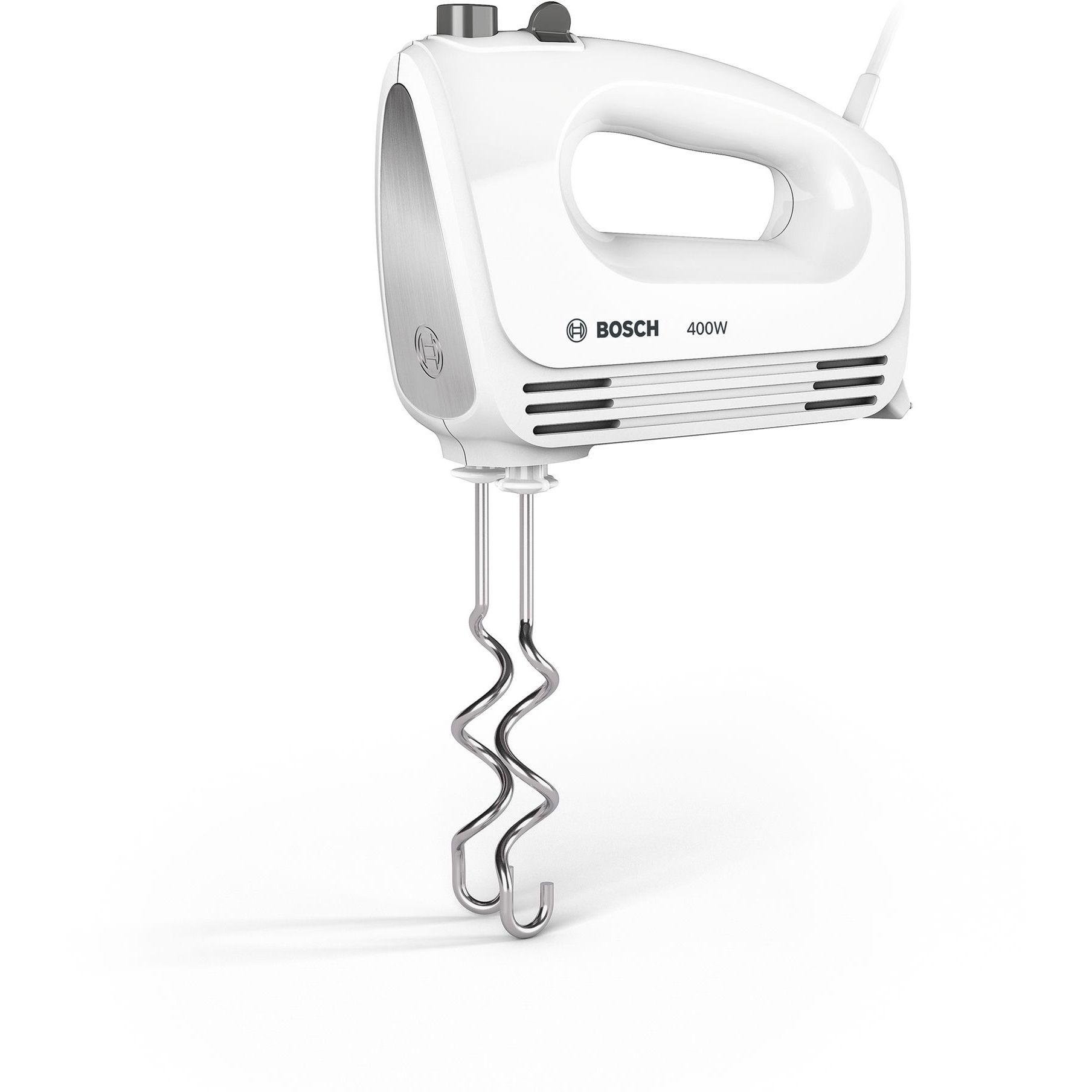 Mixer de mână BOSCH CleverMixx MFQ24200, 400W, Brushed Stainless Steel