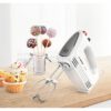 Mixer de mână BOSCH CleverMixx MFQ22100, 375W, Dark Grey