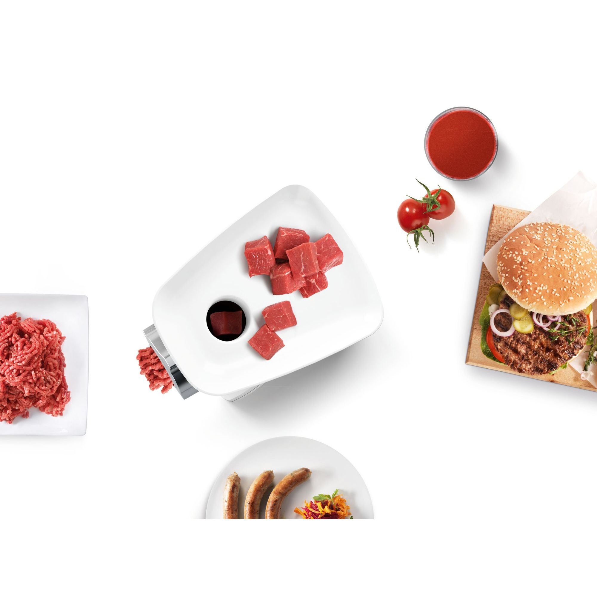 Mașină de tocat carne BOSCH SmartPower MFW2515W, 350W