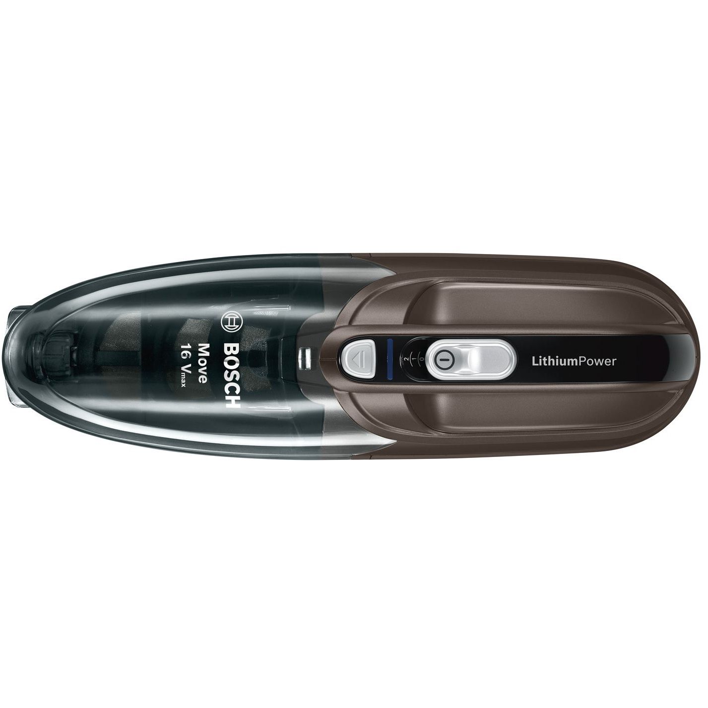 Aspirator de mână BOSCH Move LithiumPower BHN16L, 2 trepte, Acc. Li-Ion de 14.4V, Filtru lavabil, G1.1kg, Taupe Injection