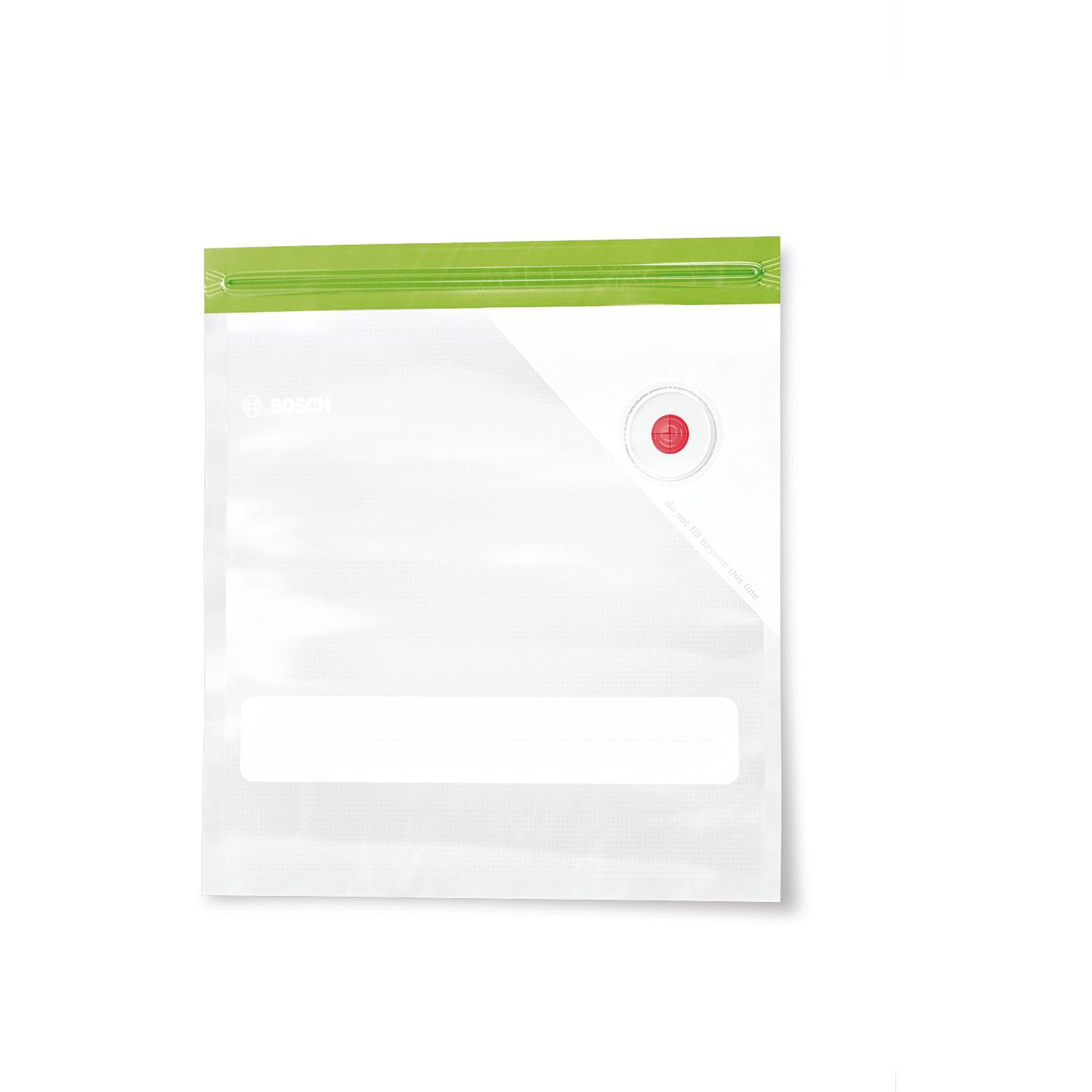Set 10 pungi cu etanș de 1.2l BOSCH MSZV0FB1 – 17004302, Material rezistent cu mai multe straturi, Material special pentru eliminarea rapidă a aerului, Ușor de folosit, Fără BPA, Sous-vide până la 85°