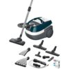 Aspirator multifuncțional BOSCH Serie 4 AquaWash&Clean BWD41720, Turcoaz