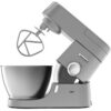 Robot de bucătărie KENWOOD Chef KVC3110S – 0W20011166  1000W (7 trepte și Pulse)  Vas 4.6l din oțel inoxidabil  Carcasă integral metalică  Frământă  Amestecă  Stainless Steel
