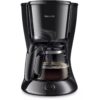 Cafetieră Philips Daily HD7461/20  1000W  Capacitate 1.2l (2~15 cești)  Cană de sticlă  Aroma Twister pentru gust intens  Timp preparare 10min  Sistem anti-picurare  Cablu 0.85m  Negru