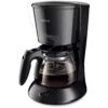 Cafetieră Philips Daily HD7461/20  1000W  Capacitate 1.2l (2~15 cești)  Cană de sticlă  Aroma Twister pentru gust intens  Timp preparare 10min  Sistem anti-picurare  Cablu 0.85m  Negru