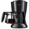Cafetieră Philips Daily HD7461/20  1000W  Capacitate 1.2l (2~15 cești)  Cană de sticlă  Aroma Twister pentru gust intens  Timp preparare 10min  Sistem anti-picurare  Cablu 0.85m  Negru