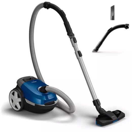 Aspirator cu sac Philips Performer Compact 3000 XD3110/09  Intense Blue