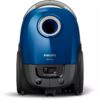 Aspirator cu sac Philips Performer Compact 3000 XD3110/09, Intense Blue