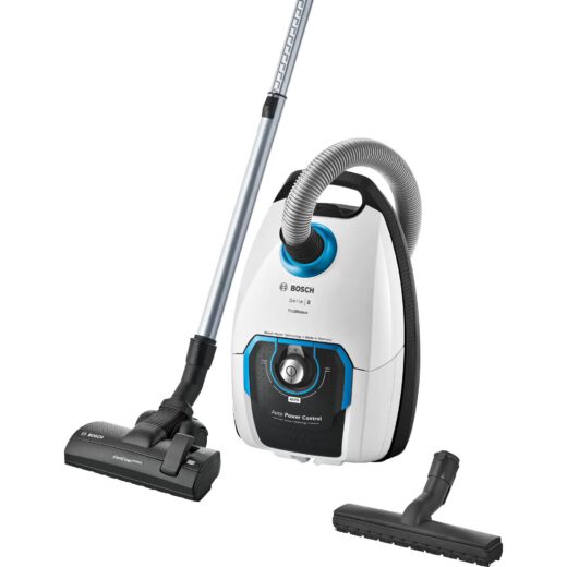Aspirator cu sac BOSCH Serie 8 ProSilence BGB8SIL1  800W  Filtru HEPA  Perie rotativă SilentClean Premium  Perie cu peri moi  Perie universală