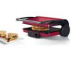 Grătar electric BOSCH TCG4104, 2000W, 5 nivele, Corp inox, Plăci grill antiadezive detașabile aluminiu 32.8×23.8cm, Două tăvițe, Termostat reglabil, Păstrare la cald, Depozitare verticală, Red Anthracite