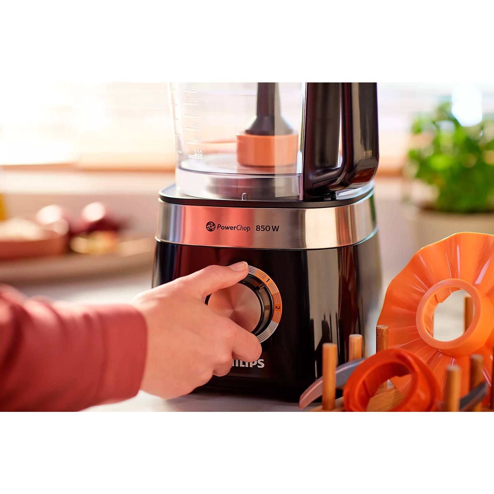 Robot de bucătărie compact Philips Viva HR7530/10