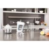 Mixer de mână BRAUN MultiMix 5 HM5137WH – 0X22211070, 750W (9 viteze și Turbo), Pahar gradat 0.6L, Tocător 0.5l, Picior păsător inox, 2 palete, 2 cârlige