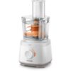 Robot de bucătărie Philips Daily HR7320/00, 700W (2 trepte și Pulse), 19 funcții, Bol 2.1l (uz 1.5l), Vas blend 1.5l (uz 1l), Formă compactă, Tub alimentare XXL, Sistem anti-alunecare