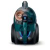 Aspirator fără sac Philips PowerPro Expert 7000 FC9744/09, Asp uscată, 750-900W, Praf 2l, Cablu 7m, 67-84dBA, Filtru H13, PowerCyclone 8, Allergy Lock, TriActive+, Mini perie turbo, CarpetClean, 5.5kg, Opal Gre