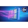 Aspirator fără sac Philips PowerPro Expert 7000 FC9744/09, Asp uscată, 750-900W, Praf 2l, Cablu 7m, 67-84dBA, Filtru H13, PowerCyclone 8, Allergy Lock, TriActive+, Mini perie turbo, CarpetClean, 5.5kg, Opal Gre