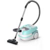 Aspirator multifuncțional cu sac BOSCH Serie 4 AquaWash&Clean BWD420HYG, Vârf 2000W, Nominală 1400W, Mint Green