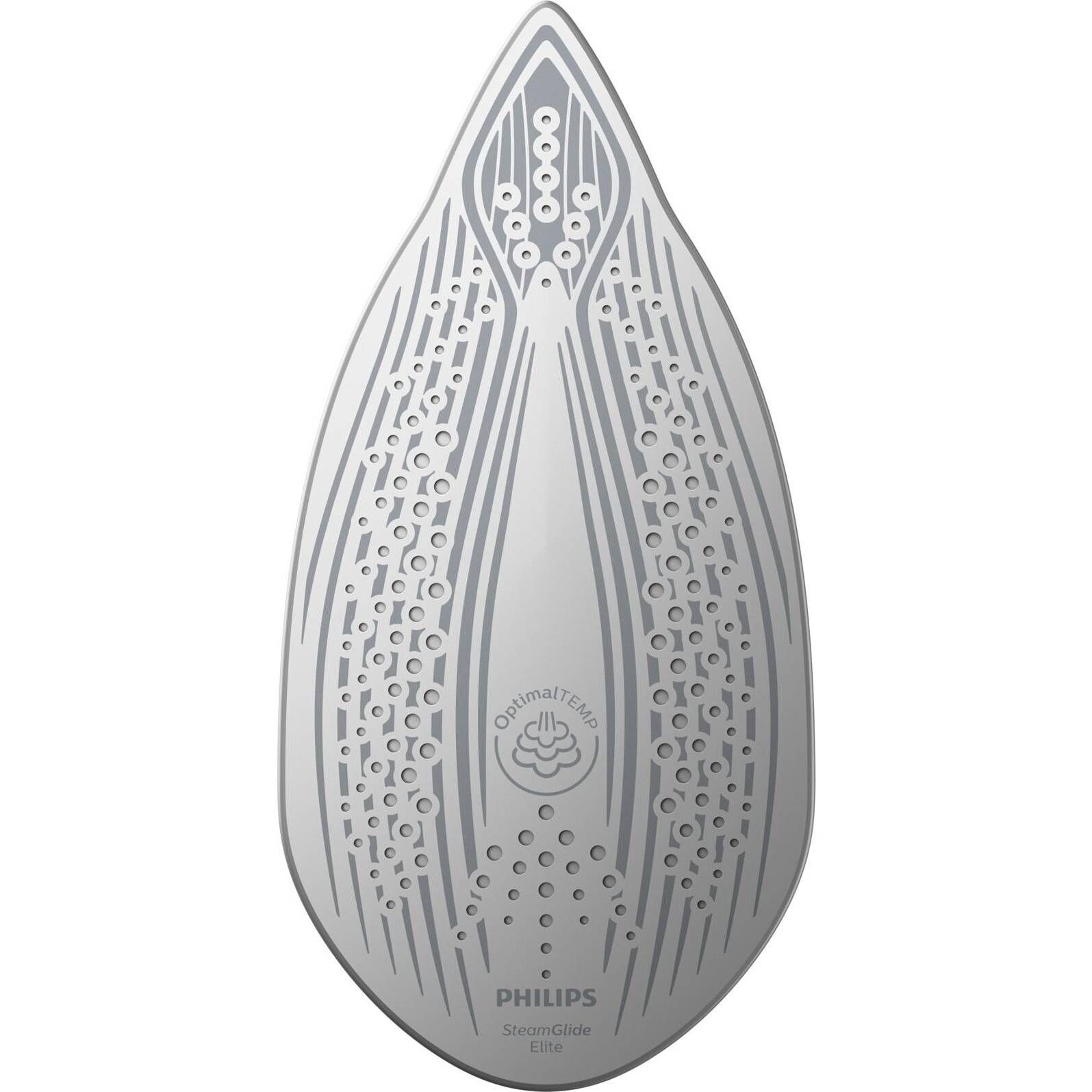 Stație de călcat Philips PerfectCare 8000 PSG8130/80, Optimal Temp, tehnologie DynamiQ, talpă Steam Glide Elite, 170g/min, 700g abur, 8.5 bari, rezervor detașabil 1800 ml, Easy De-Calc Plus, Negru