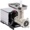 Mașină de tocat carne Reber 9504 NSP n.32  1200W  100~160kg/h  Corp din fontă tratată  Găuri sită 10mm