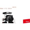 Mașină de tocat carne Reber 9501 N n.12, Putere 500W, Producție 50~90kg/h, Corp din fontă tratată, Pâlnie din inox 304, Găuri sită 6mm, 2 ștuțuri incluse