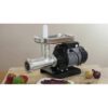 Mașină de tocat carne Reber 9501 N n.12, Putere 500W, Producție 50~90kg/h, Corp din fontă tratată, Pâlnie din inox 304, Găuri sită 6mm, 2 ștuțuri incluse
