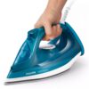 Fier de călcat cu abur Philips Seria 3000 DST3040/70, 2600W, Continuu 40g/min, Jet 200g, Rezervor 300ml, Talpă Ceramică, Oprire automată, C1.9m, G1.27kg, Blue