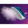 Fier de călcat cu abur Philips Seria 3000 DST3040/70, 2600W, Continuu 40g/min, Jet 200g, Rezervor 300ml, Talpă Ceramică, Oprire automată, C1.9m, G1.27kg, Blue