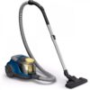 Aspirator fără sac Philips Seria 2000 XB2125/09  Asp uscată  850W  Praf 1.3l  C6m  77dBA  Filtru motor lavabil  Filtru evacuare Super Clean Air  PowerCyclone 4  Tub telescopic  Mâner  G4kg  Dark Blue & Yellow