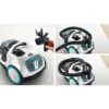 Aspirator fără sac BOSCH Serie 4 ProHygienic BGC21HYG1, Asp uscată, 550W, Praf 2l, Cablu 7m, 76dBA, Filtru UltraAllergy, Recipient praf cu dublă filtrare, Power AirCycle, Motor HighPower Airflow, 4.711kg, Alb