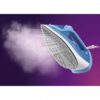 Fier de călcat cu abur Philips Seria 3000 DST3020/20, 2200W, Continuu 35g/min, Jet 160g, Rezervor 300ml, Talpă Ceramică, C1.9m, G1.27kg, Light Blue