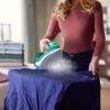 Fier de călcat cu abur Philips Seria 3000 DST3030/70, 2400W, Continuu 40g/min, Jet 180g, Rezervor 300ml, Talpă Ceramică, Oprire automată, C1.9m, G1.27kg, Green