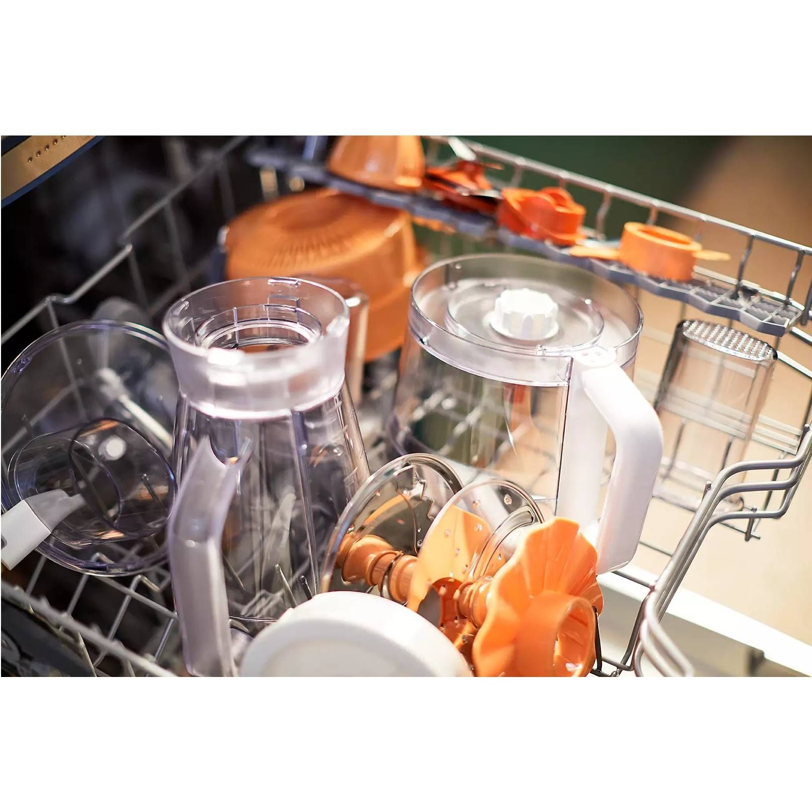 Robot de bucătărie Philips Viva Collection HR7510/10, Tehnologie PowerChop, 29 de funcții, 800W, Vas 1.5L (capacitate de lucru 1L), Disc 2 in 1, Presă de citrice, Tub XXL de alimentare, Culoare: Negru