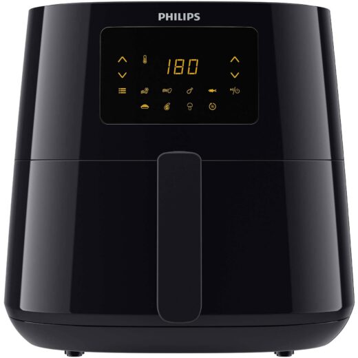 Friteuză cu aer cald Philips AirFryer Seria 3000 NA352/00, 2 coșuri
